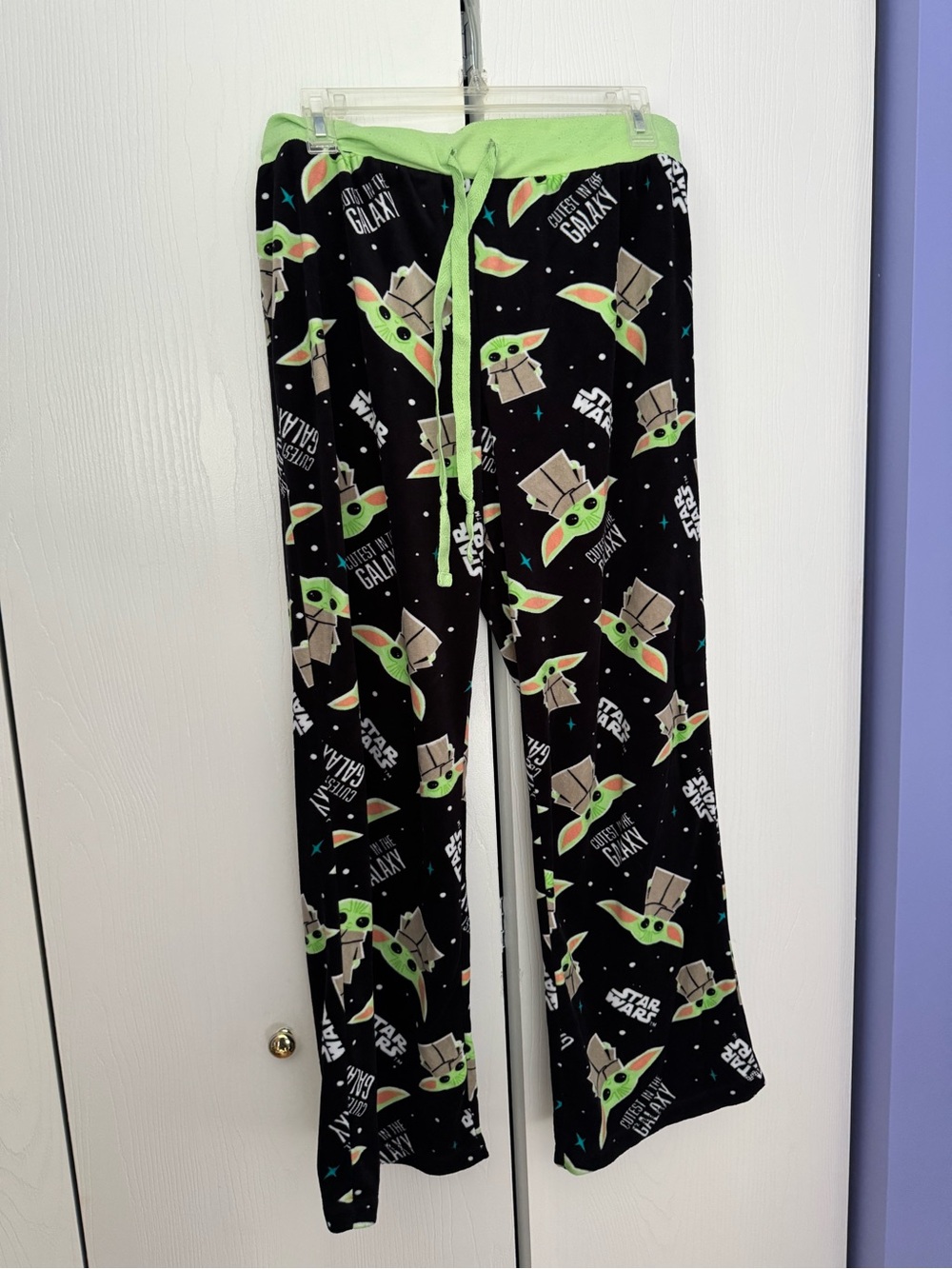 Black & Green Star Wars Pajama Pant